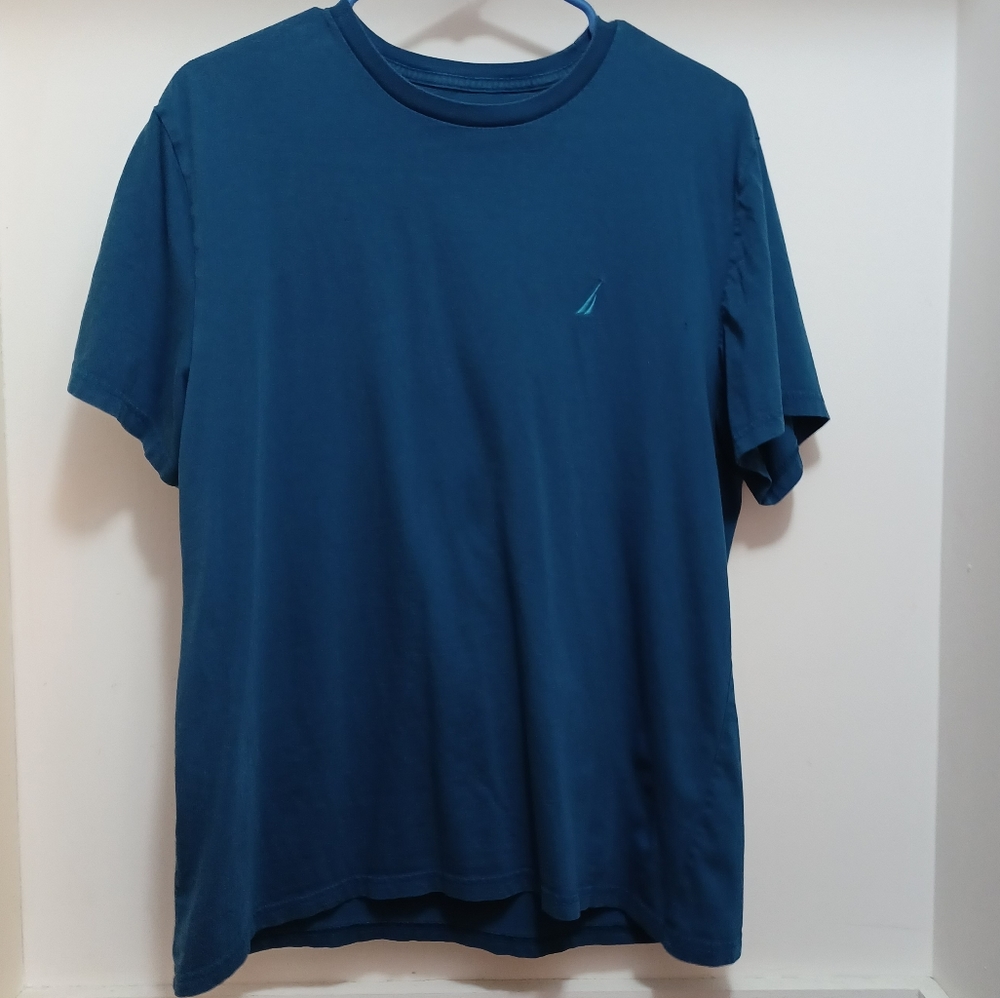 Blue Nautica Medium T-shirt